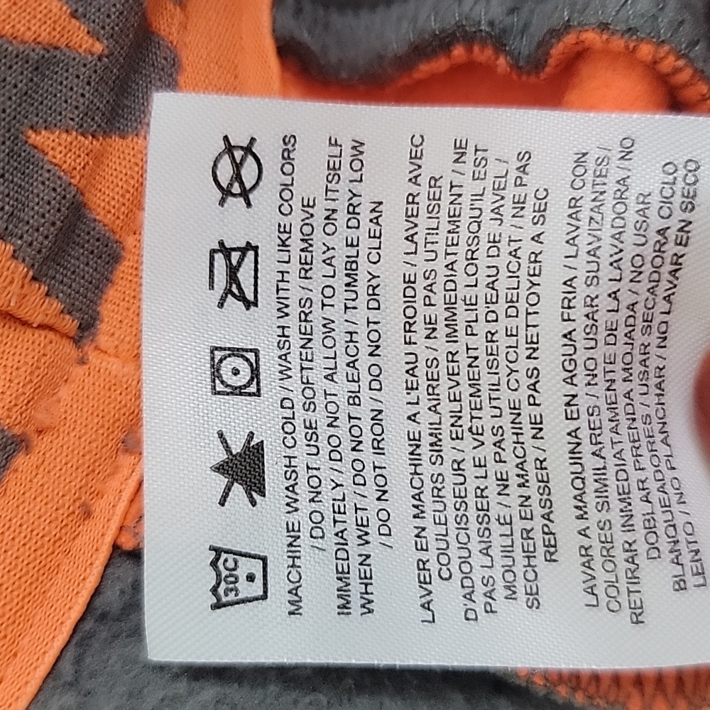Nike Gray & Orange Athletic Pants 36.5W X 28L Mens XXL - Picture 11 of 15